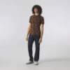 Pretty Green Brindle Regular Fit Short Sleeve Polo - Brown