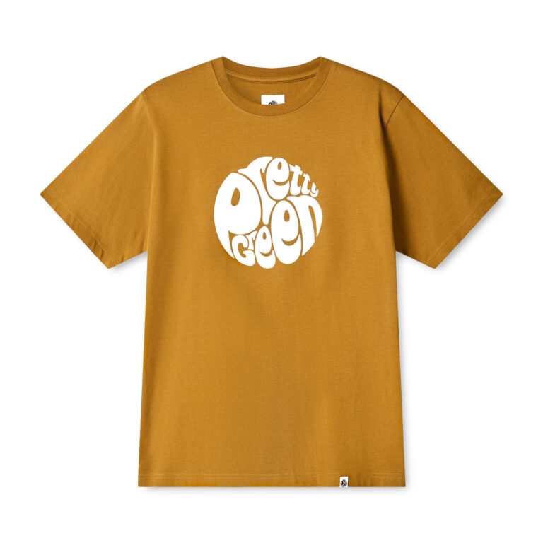 Pretty Green Gillespie Regular Fit Short Sleeve T-Shirt - Khaki Green