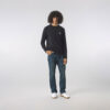 Pretty Green Merino Blend Regular Fit Long Sleeve Crew Neck - Black