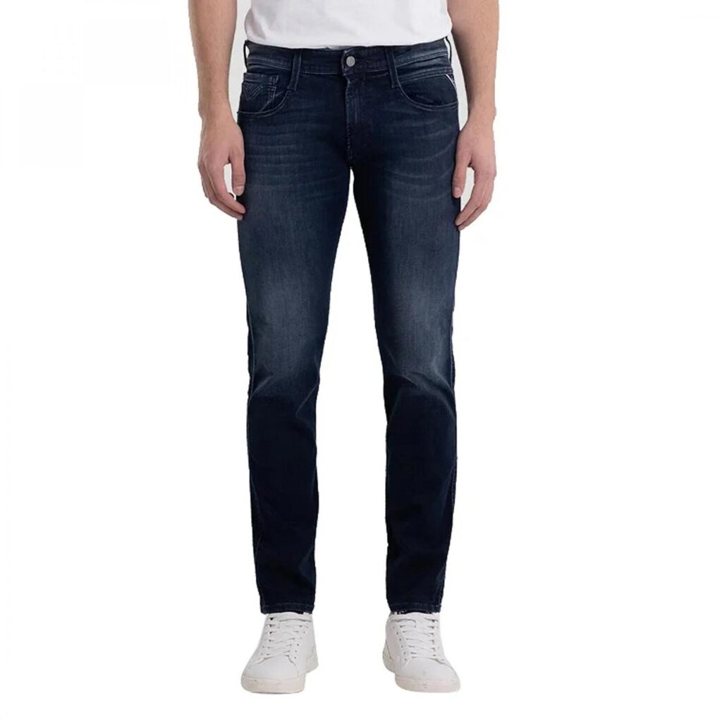 Replay Anbass Slim Fit Jean - Dark Indigo