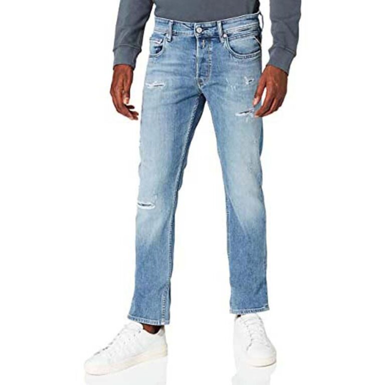 Replay Anbass Slim Fit Jean - Light Wash