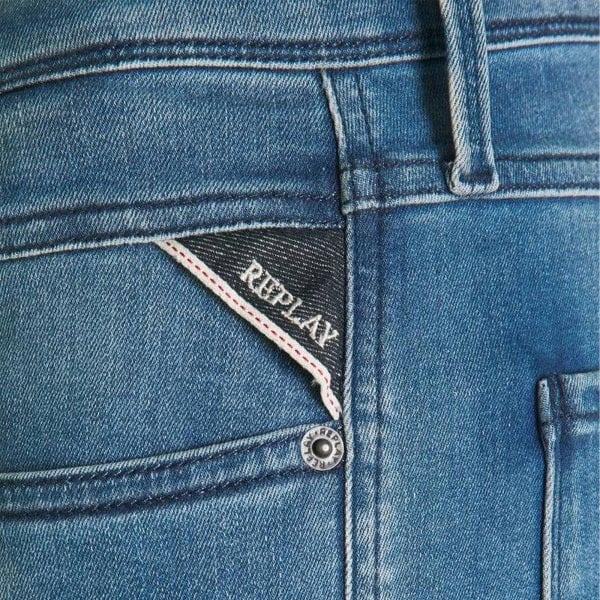 Replay Anbass Slim Fit Jean - Stone Wash