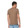 Replay Back Stitch Detail Regular Fit Short Sleeve T-Shirt - Brown