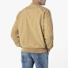 Replay Classic Regular Fit Long Sleeve Bomber Jacket - Beige