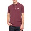 Replay Diamond Tipped Regular Fit Short Sleeve Polo Shirt - Dark Red