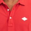 Replay Diamond Tipped Regular Fit Short Sleeve Polo Shirt - Red