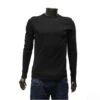 Replay Essential Knit Regular Fit Long Sleeve Sweatshirt - Black