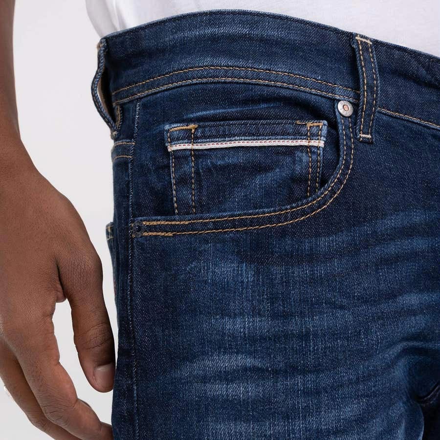 Replay Grover Straight Fit Jean - Dark Indigo
