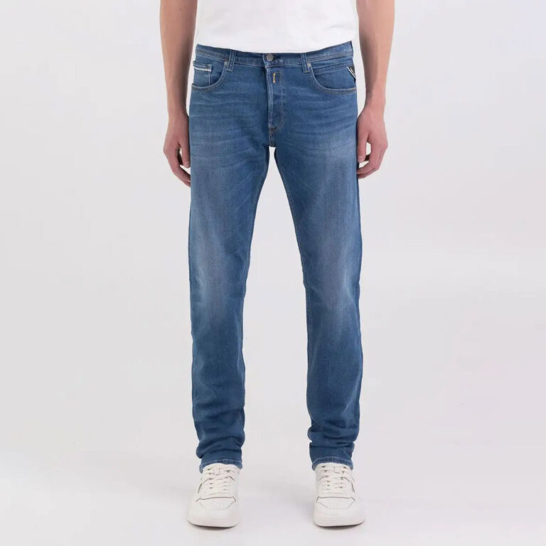 Replay Grover Straight Fit Jean - Light Indigo