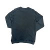Replay Label Detail Regular Fit Long Sleeve Sweatshirt - Washed Navy