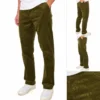 Sergio Tacchini Amico Corduroy Track Pant - Dark Olive