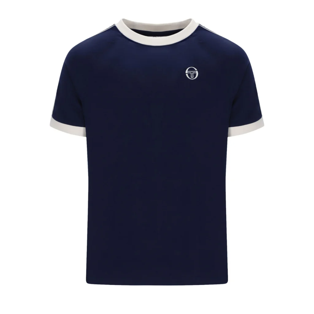 Sergio Tacchini Bianchi T-Shirt - Maritime Blue