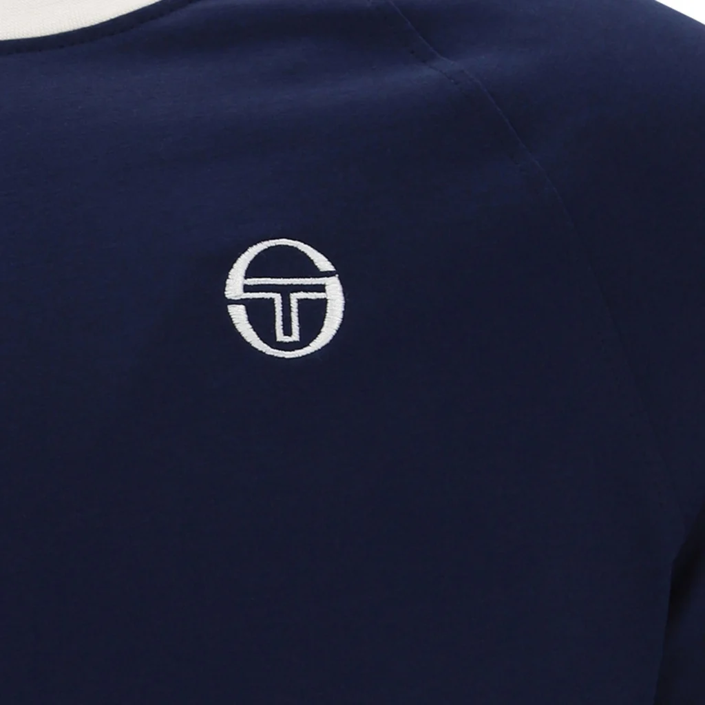 Sergio Tacchini Bianchi T-Shirt - Maritime Blue