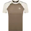 Sergio Tacchini Bianchi T-Shirt - Shitake / Gardenia
