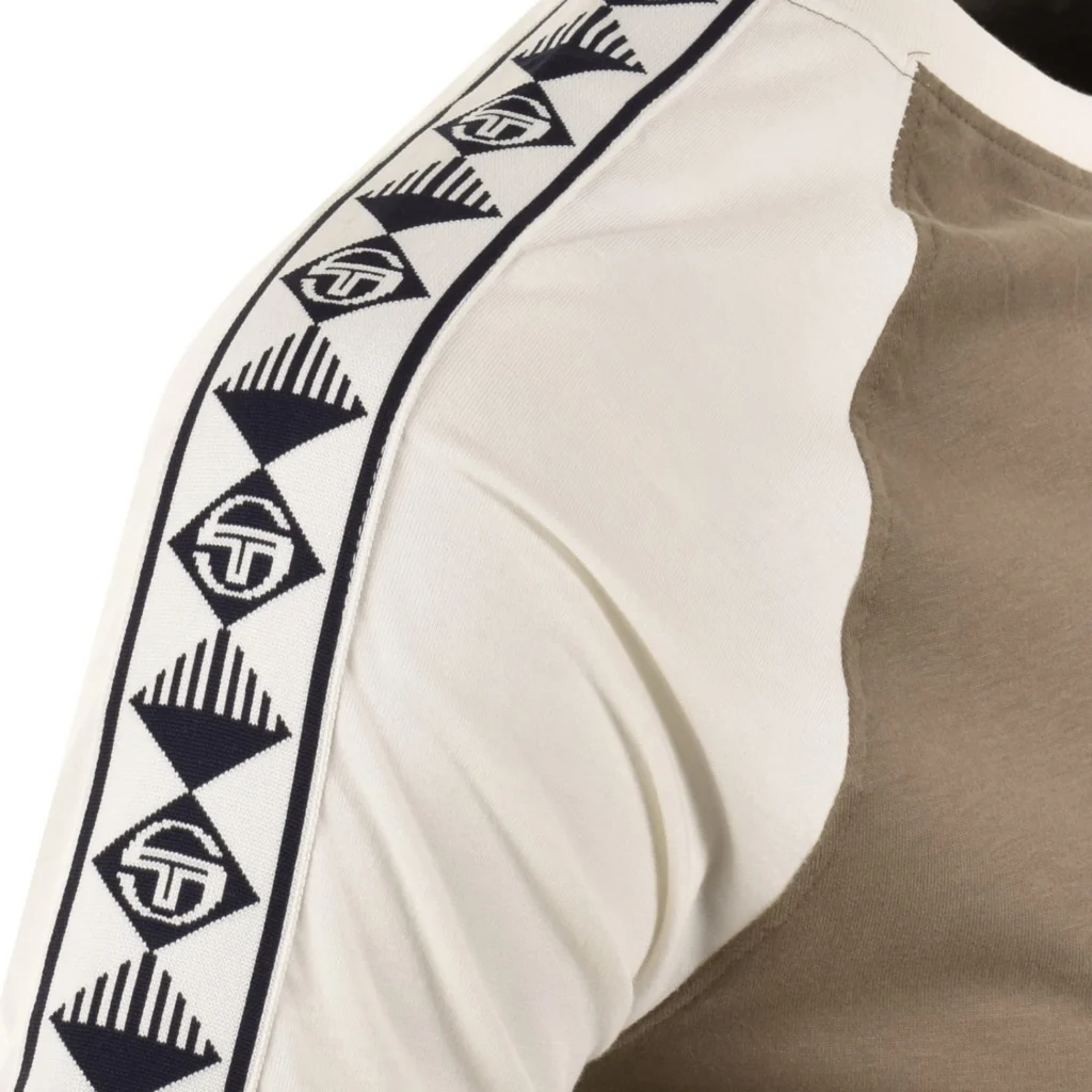 Sergio Tacchini Bianchi T-Shirt - Shitake / Gardenia