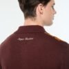 Sergio Tacchini Bruni Knit Cardigan - Bitter Chocolate / Gardenia / Pumpkin Spice