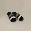 Sergio Tacchini Caspio Pool Slides - Black / Iceburg Green / White (4964)