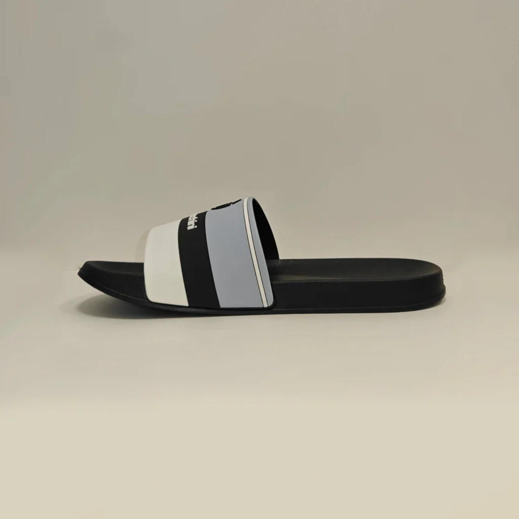 Sergio Tacchini Caspio Slides - Black / Skyway / White 4962