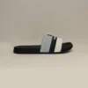 Sergio Tacchini Caspio Slides - Black / Skyway / White 4962
