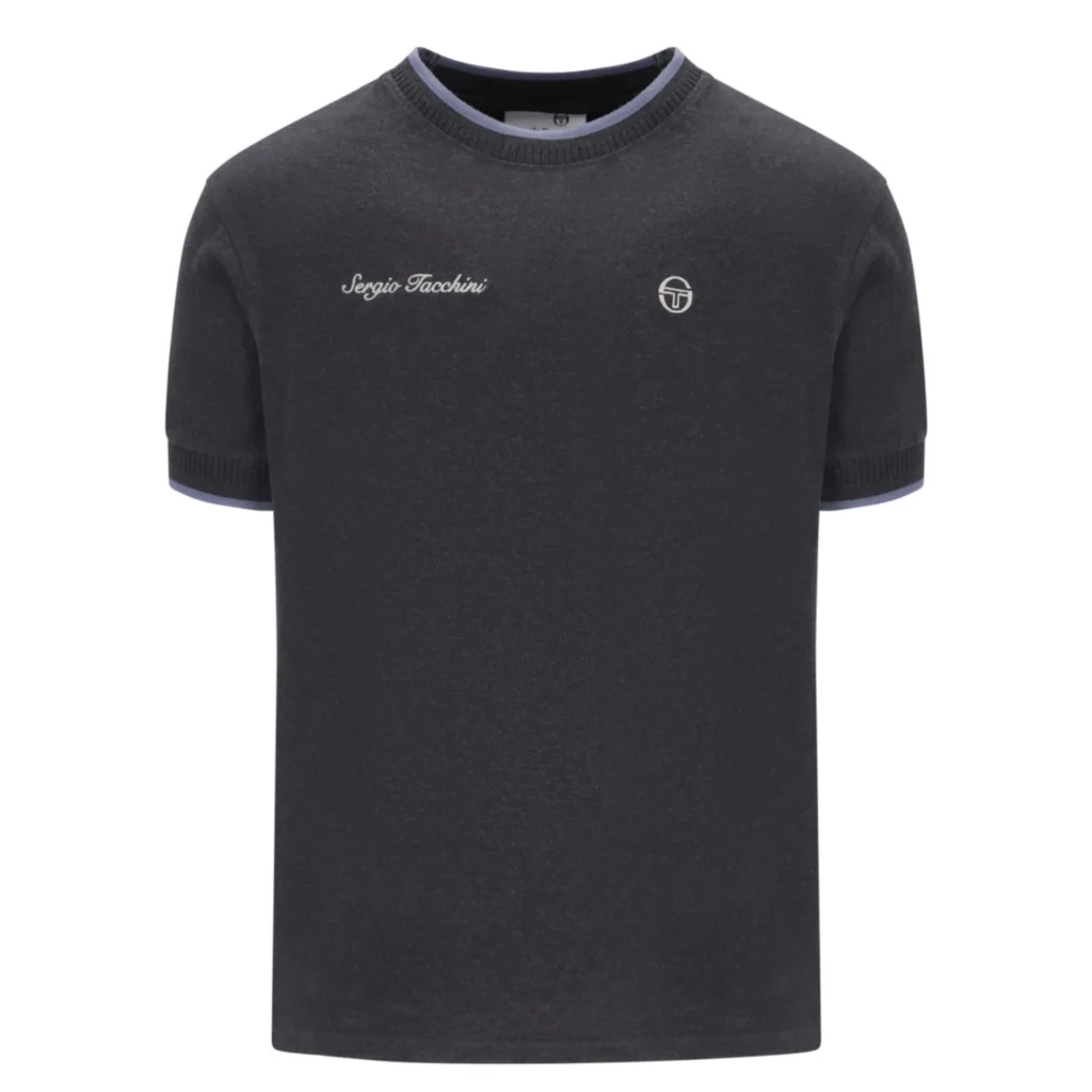 Sergio Tacchini Conte T-Shirt - Charcoal Marl