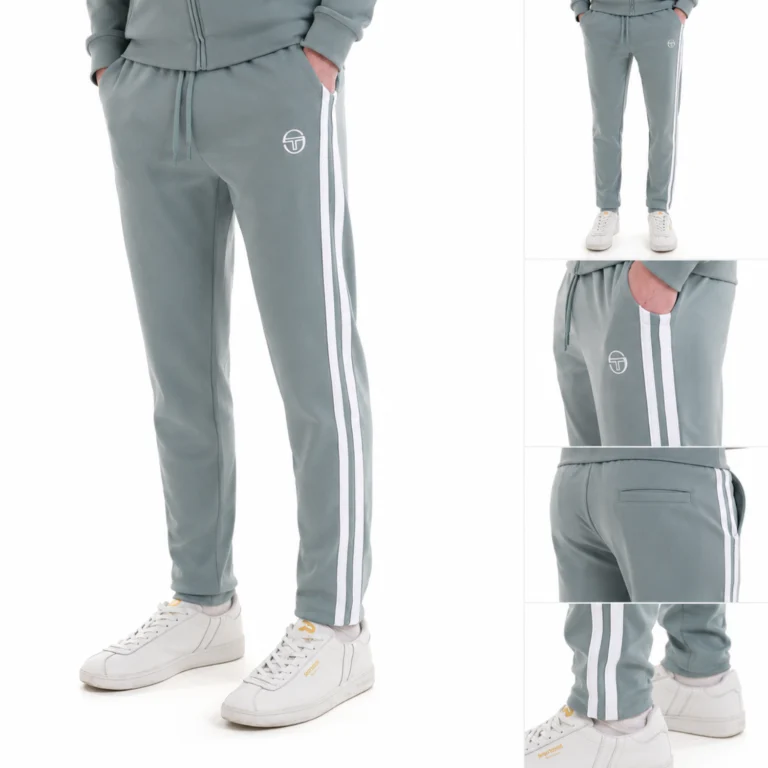 Sergio Tacchini Damarindo Track Pant - Lead / White