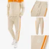 Sergio Tacchini Damarindo Track Pants - Sandshell / Orange Pepper
