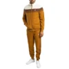Sergio Tacchini Damarindo Track Top - Gardenia / Potting Soil / Golden Brown