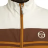 Sergio Tacchini Damarindo Track Top - Gardenia / Potting Soil / Golden Brown