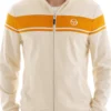 Sergio Tacchini Damarindo Track Top - Sandshell/ Orange Pepper