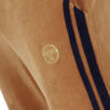 Sergio Tacchini Damarindo Velour Track Pant - Almond/Maritime Blue