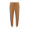 Sergio Tacchini Damarindo Velour Track Pant - Almond/Maritime Blue