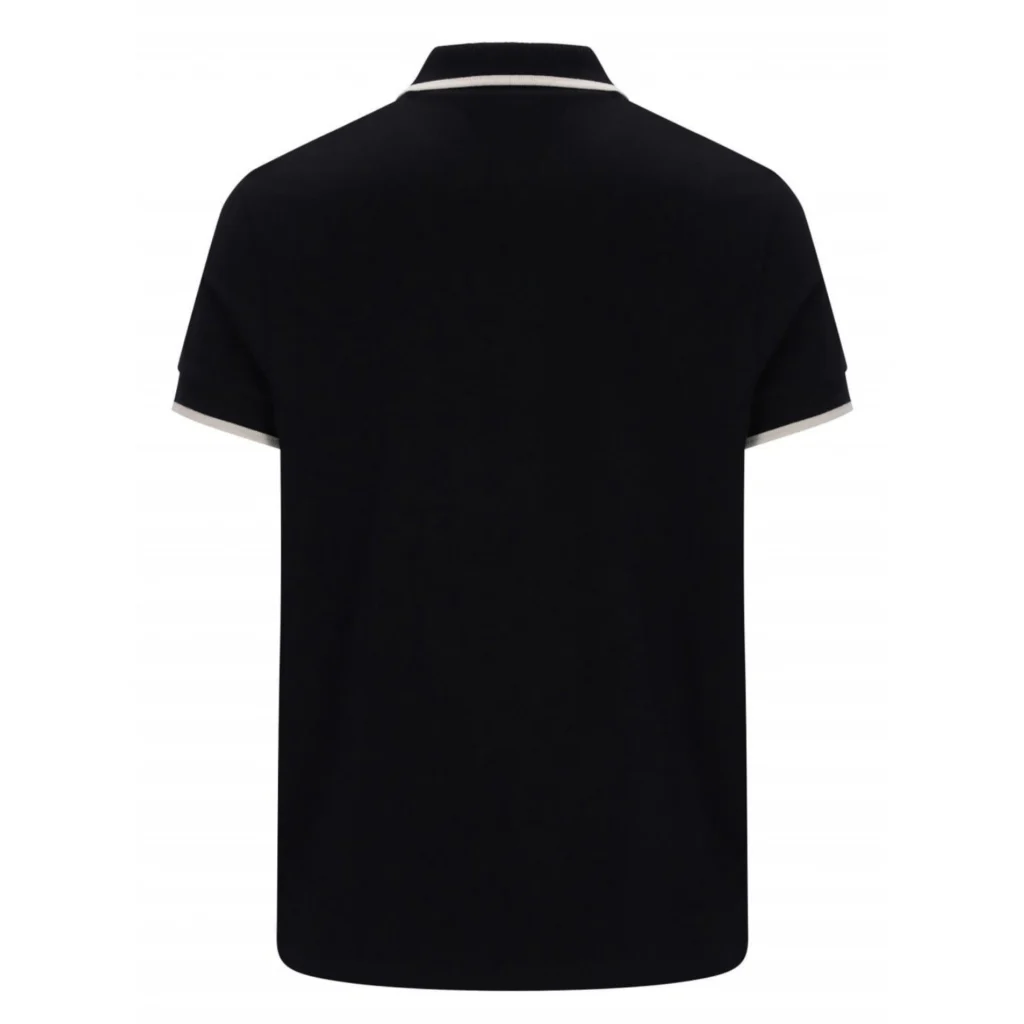 Sergio Tacchini Davide Polo Shirt - Black