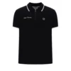 Sergio Tacchini Davide Polo Shirt - Black