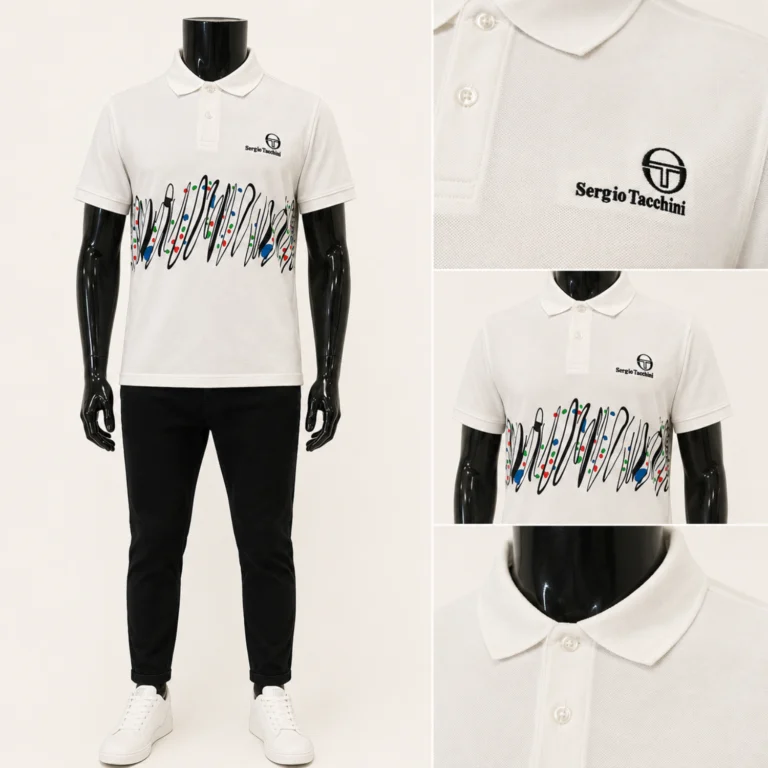 Sergio Tacchini Filzi Polo Shirt - White