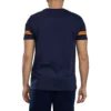Sergio Tacchini Gerllo Crew Neck T-Shirt - Maritime Blue / Orange Pepper
