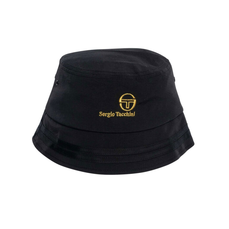 Sergio Tacchini Marcell Bucket Hat - Black