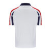 Sergio Tacchini New Blow Regular Fit Short Sleeve Polo  - White/Maritime Blue/Adrenaline Rush
