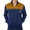 Sergio Tacchini New Young Line Track Top - Maritime Blue / Golden Brown
