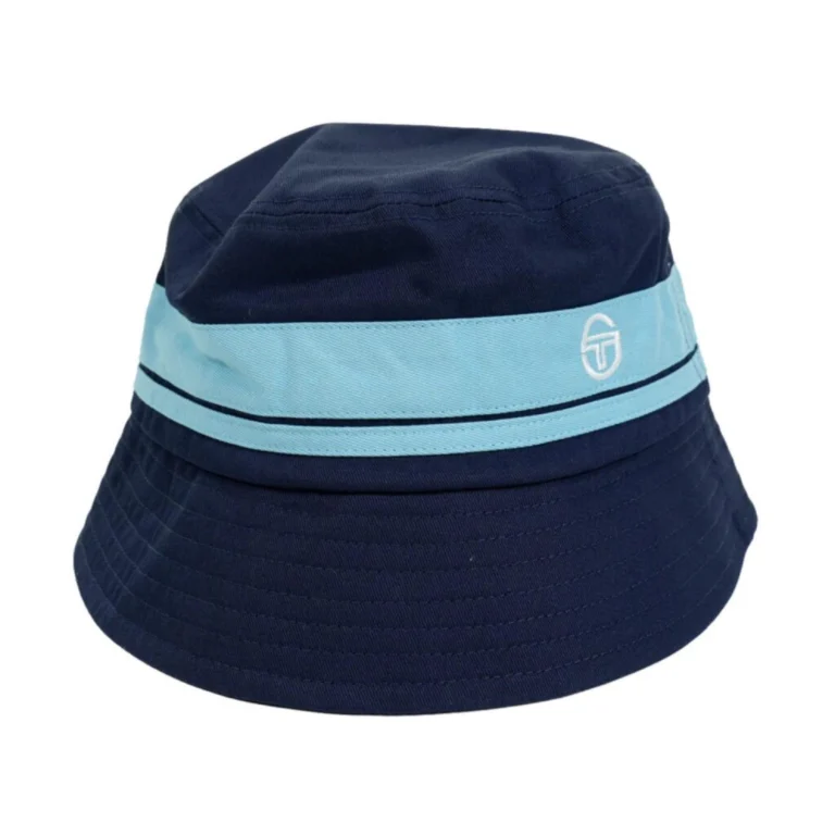 Sergio Tacchini Newsford Bucket Hat - Maritime Blue / Baltic Sea
