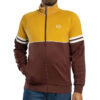 Sergio Tacchini Orion Track Jacket - Arrow Wood/Bitter Chocolate/Gardenia