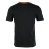Sergio Tacchini Rainer FC T-Shirt - Black / Old Gold / Adrenaline Rush