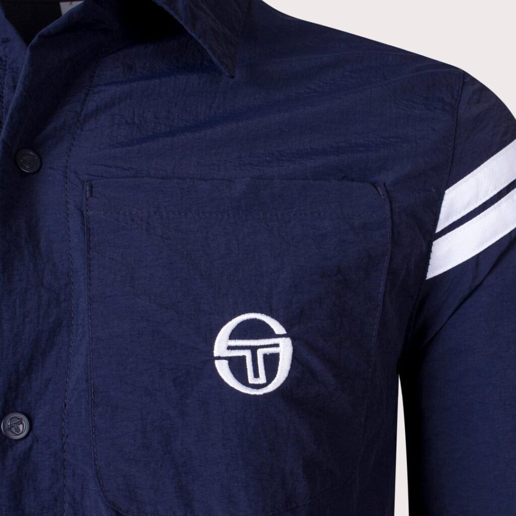 Sergio Tacchini Regular Fit Long Sleeve Jacket - Maritime Blue
