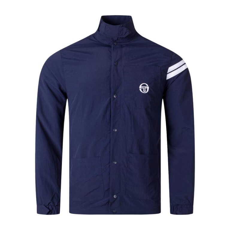 Sergio Tacchini Regular Fit Long Sleeve Jacket - Maritime Blue