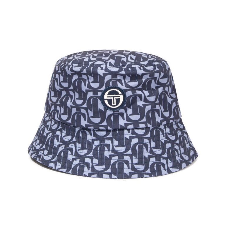 Sergio Tacchini Rivers Bucket Hat - Maritime Blue