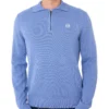 Sergio Tacchini Roberto Knitted LS Polo - Country Blue