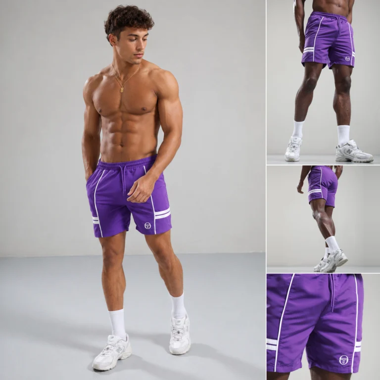Sergio Tacchini Romolo Swim Shorts - Pansy / Gardenia