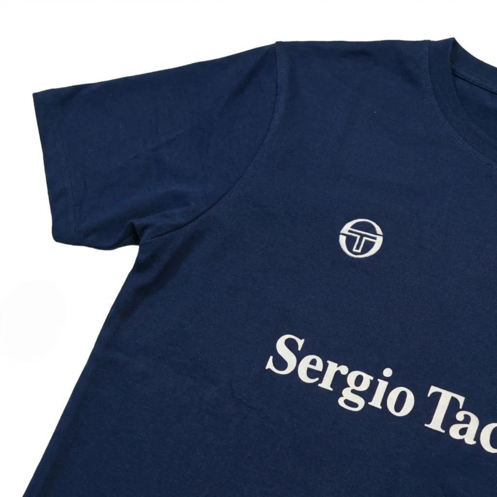 Sergio Tacchini Sergio FC T-Shirt - Maritime Blue / White