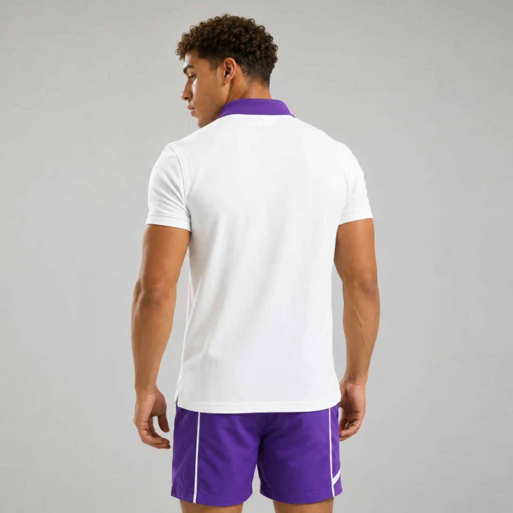 Sergio Tacchini Supermac Polo Shirt - Gardenia / Pansy