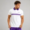 Sergio Tacchini Supermac Polo Shirt - Gardenia / Pansy