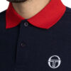 Sergio Tacchini Supermac Regular Fit Short Sleeve Polo  - Maritime Blue/Adrenaline Rush/Nautical